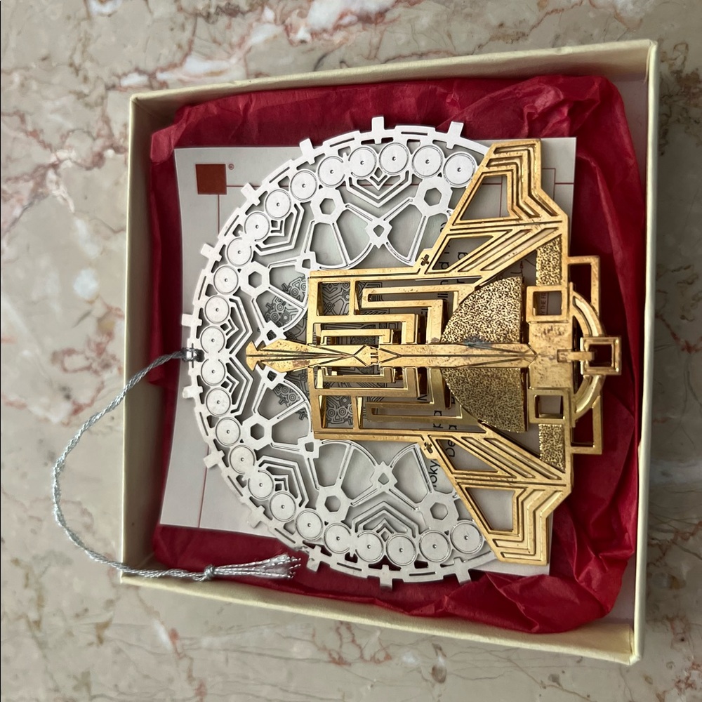 Imperial Hotel Peacock Frank Lloyd Wright licensed ornament